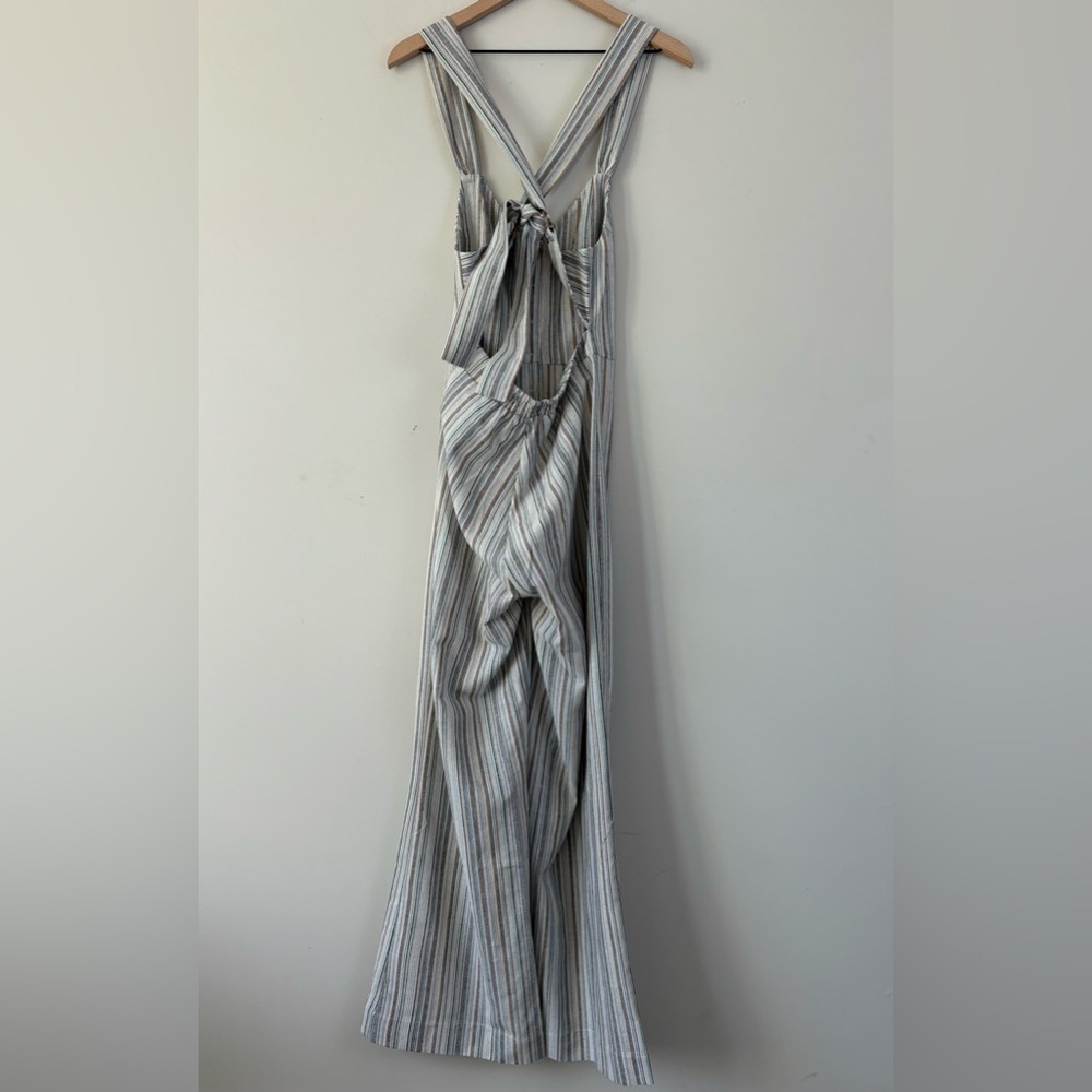 Knot Sisters Striped Jumpsuit NWT - Picture 4 of 14